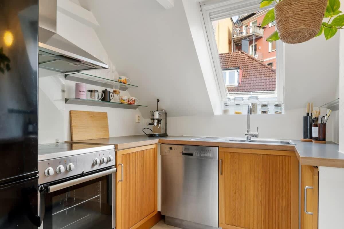 Dinbnb Apartments Bryggen Bergen Luaran gambar