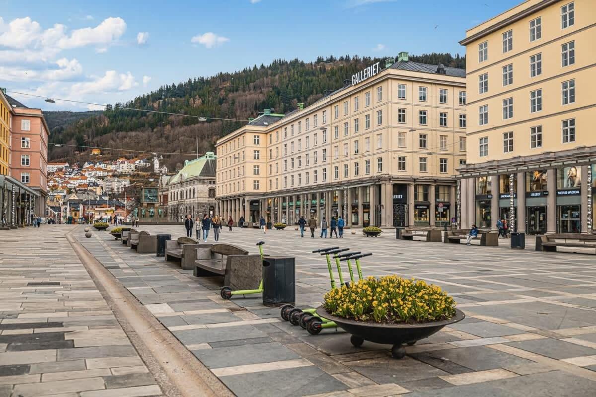 Dinbnb Apartments Bryggen Bergen Luaran gambar